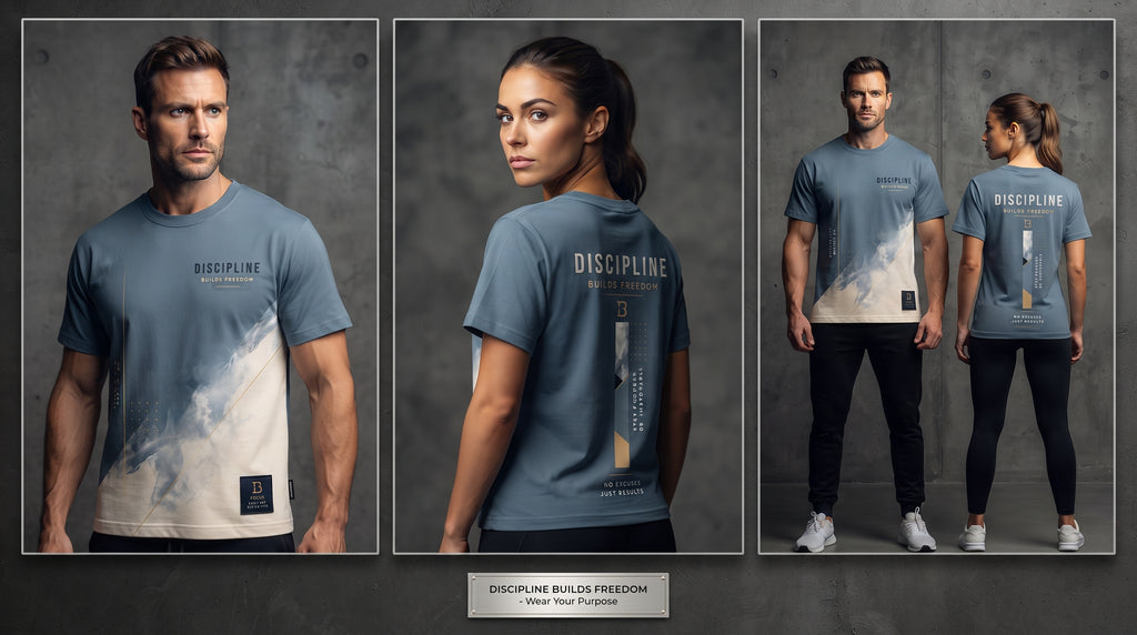 Discipline Builds Freedom Premium Graphic T-Shirt