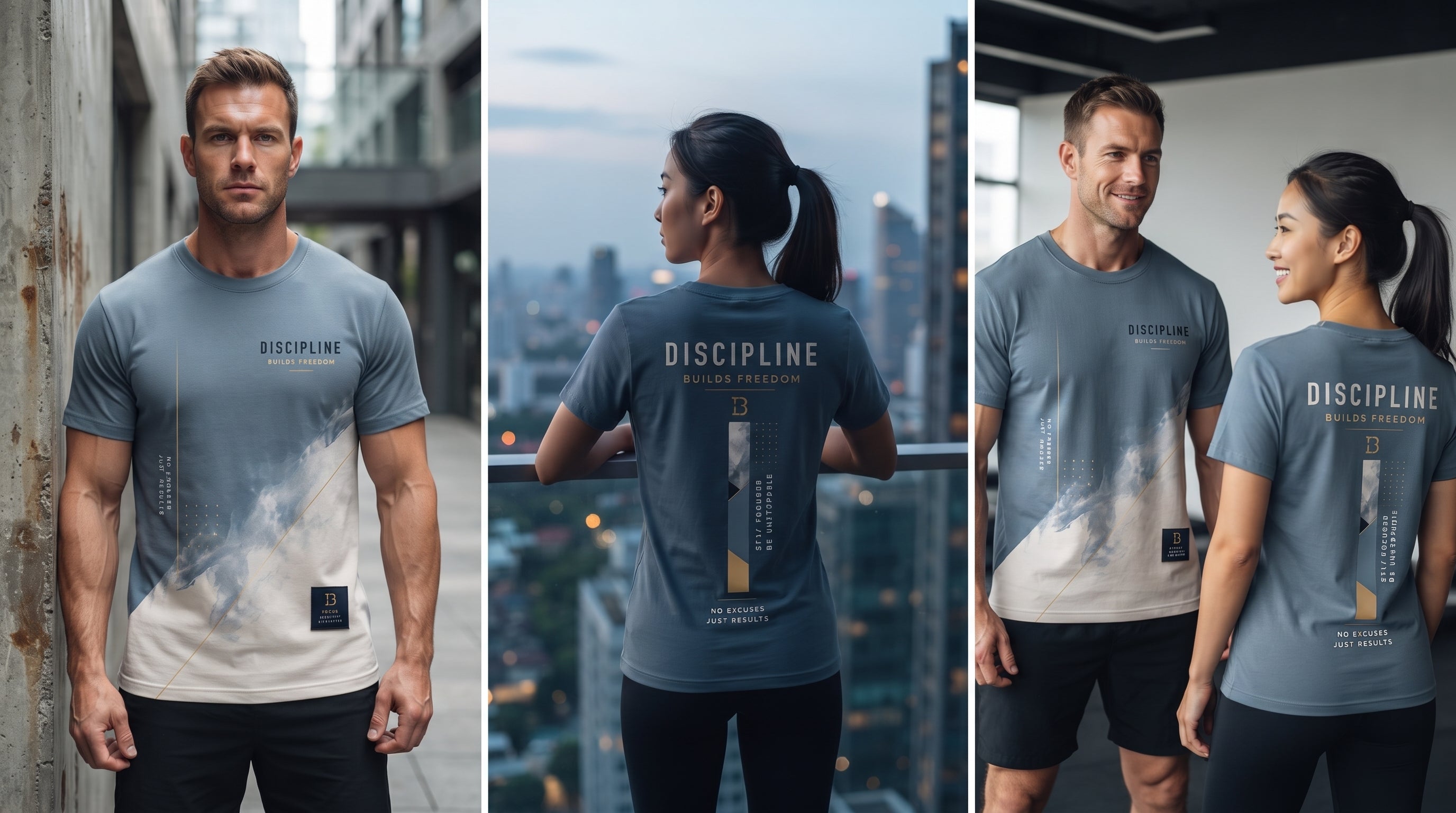 Discipline Builds Freedom Premium Graphic T-Shirt
