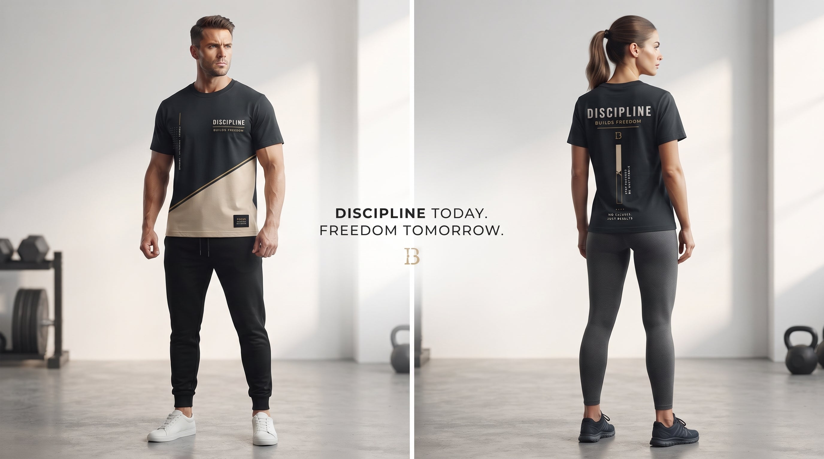 Discipline Builds Freedom Premium Graphic T‑Shirt