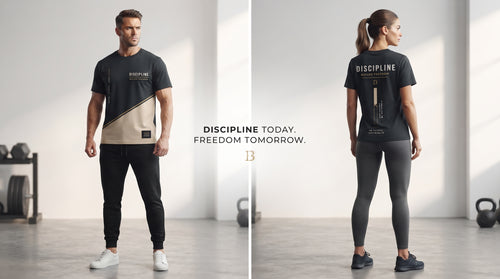 Discipline Builds Freedom Premium Graphic T‑Shirt