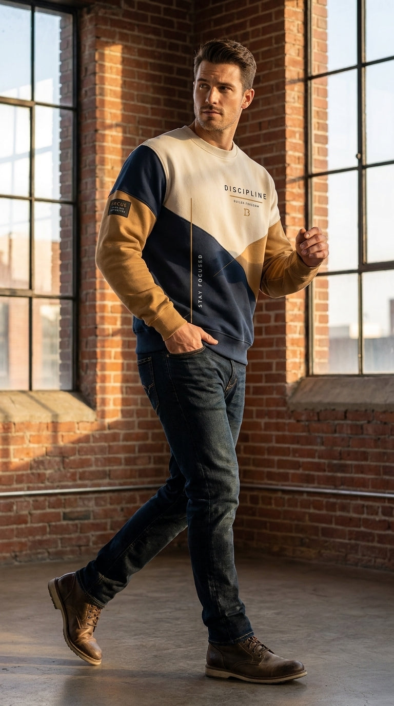 DISCIPLINE™ Focus Unisex Premium Winter Sweatshirt